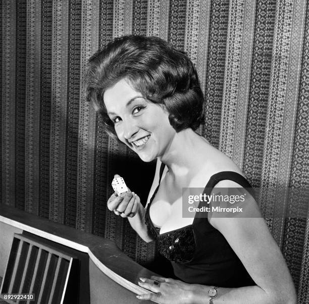 Year-old club croupier Irene Mercer, 22nd November 1964.