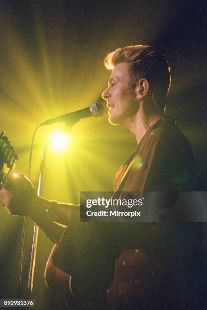 David Bowie in Concert, The Earthling World Tour, pictured at Rock City, Nottingham, Tuesday 5th August 1997.