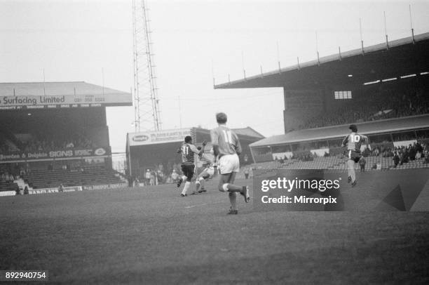 Birmingham City 1-2 Aston Villa, league division 2 match at St Andrews, Saturday 12th December 1987.