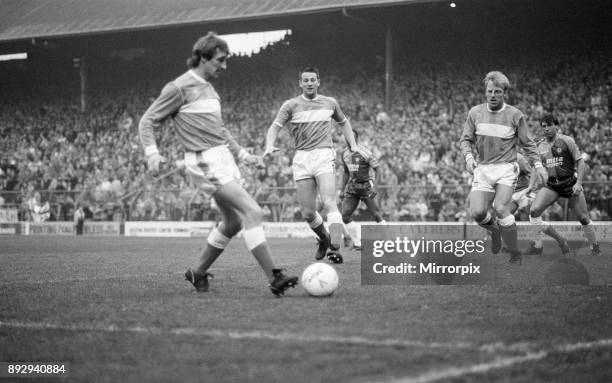 Birmingham City 1-2 Aston Villa, league division 2 match at St Andrews, Saturday 12th December 1987.