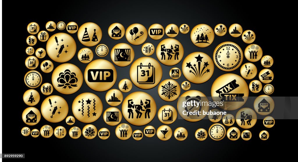 Kansas New Year Holiday Celebration Background Pattern
