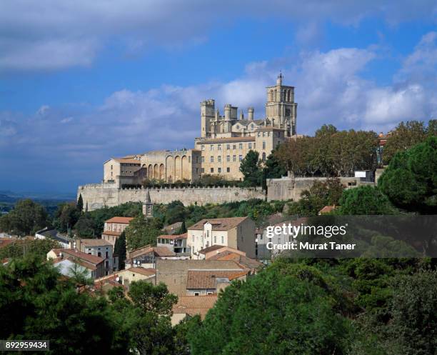 beziers cathedral - loire atlantique 個照片及圖片檔