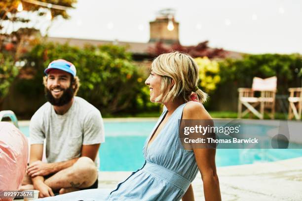 Middle Friends Pool Friends At Pool Photos and Premium High Res Pictures - Getty Images