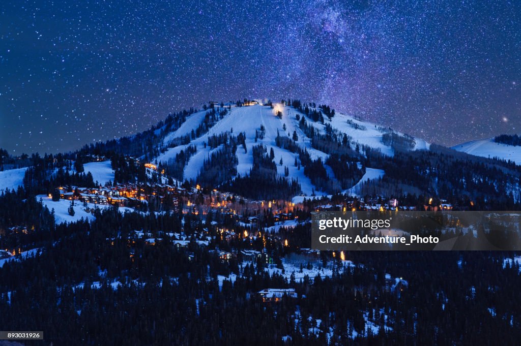 Deer Valley Park City at Dusk