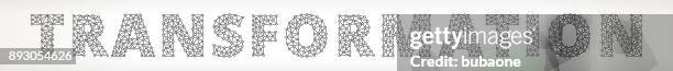 transformation triangular vector pattern - adapt technology stock illustrations