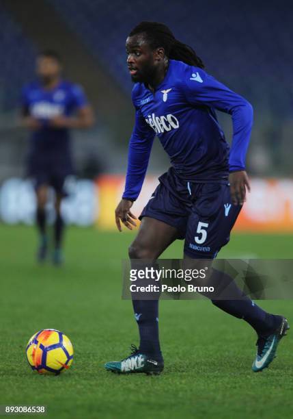 Jordan Lukaku of SS Lazio in action during the TIM Cup match between SS Lazio and Cittadella on December 14, 2017 in Rome, Italy.