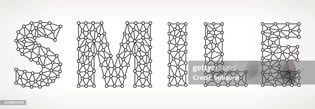 Smile Triangular Vector Pattern High-Res Vector Graphic - Getty Images