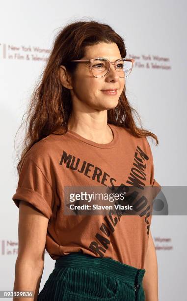 Actress Marisa Tomei attends 38th Annual Muse Awards at New York Hilton Midtown on December 14, 2017 in New York City.