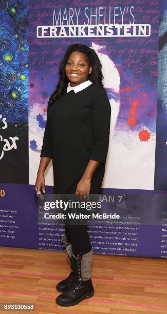 Krysty Swann attends the Meet & Greet for the cast of the Ensemble for the Romantic Century production of 'Mary Shelley's Frankenstein' at the...