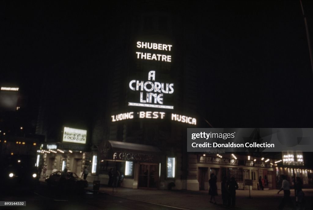 A Chorus Line On Broadway