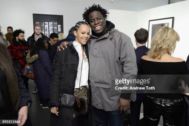 Candace Jones and Jeymes Samuel attend Robert Whitman Presents Prince 'Pre Fame' Private Viewing Event Exclusively On Vero on December 14, 2017 in...