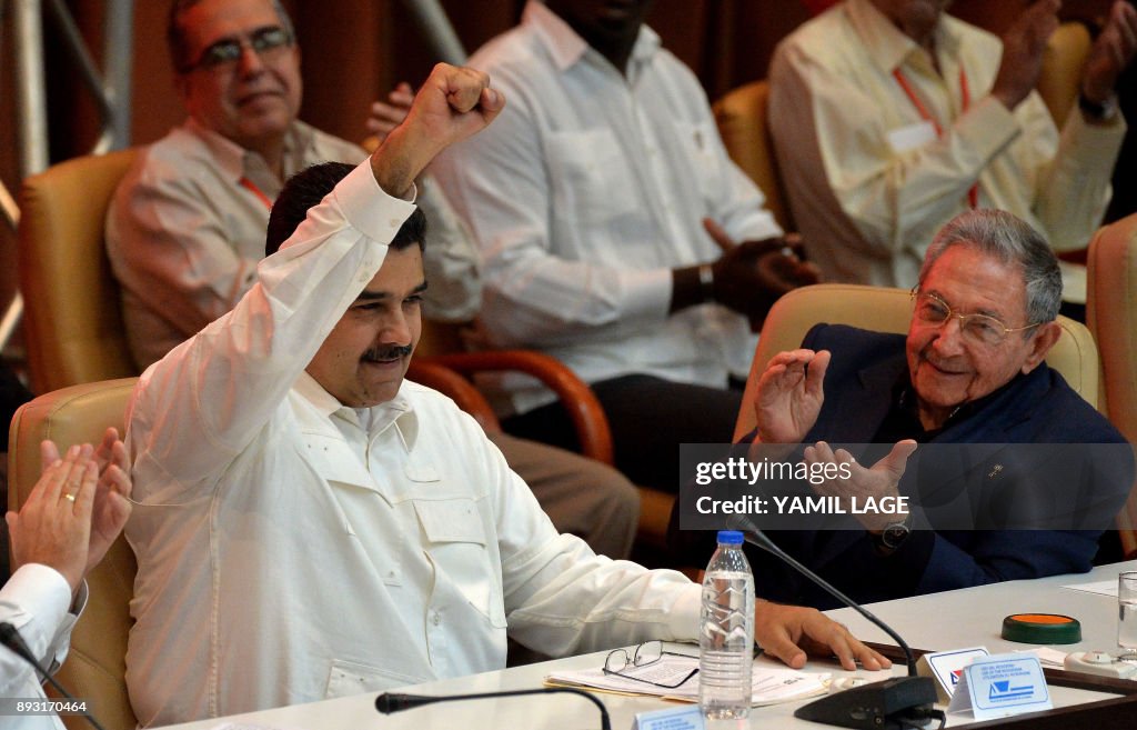 CUBA-VENEZUELA-ALBA-MADURO-CASTRO