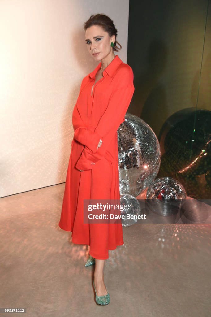 Victoria Beckham Christmas Open House With British Vogue