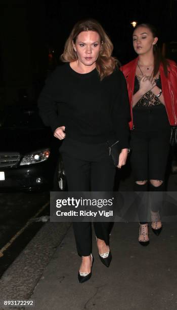 Louise Adams attends Victoria Beckham Christmas Open House hosted by Victoria Beckham, David Beckham and British Vogue at Victoria Beckham, Dover...