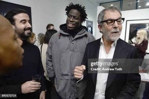 Of Vero Ayman Hariri, Jeymes Samuel and photographer Robert Whitman attend Robert Whitman Presents Prince 'Pre Fame' Private Viewing Event...