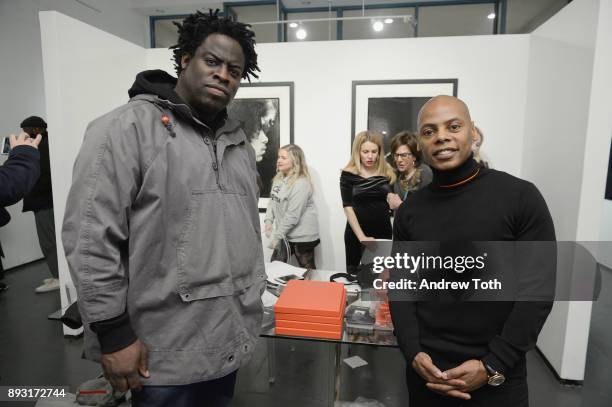 Jeymes Samuel and Tyran 'Tyty' Smith attend Robert Whitman Presents Prince 'Pre Fame' Private Viewing Event Exclusively On Vero on December 14, 2017...