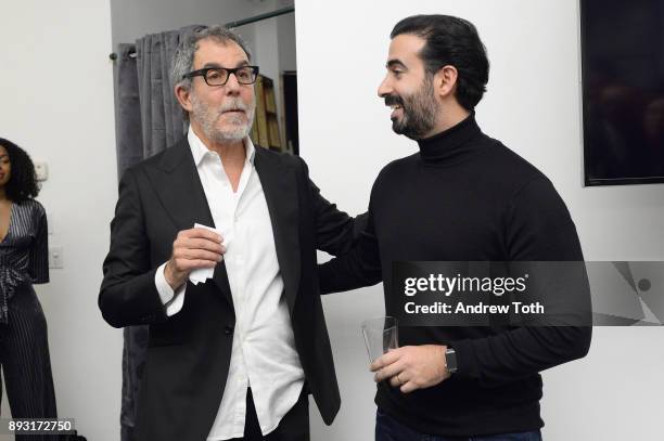 Photographer Robert Whitman and CEO of Vero Ayman Hariri attend Robert Whitman Presents Prince 'Pre Fame' Private Viewing Event Exclusively On Vero...