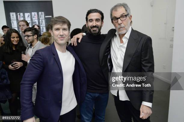 Creative Director at NJG Studio Nick Groarke, CEO of Vero Ayman Hariri speaks and photographer Robert Whitman attend Robert Whitman Presents Prince...