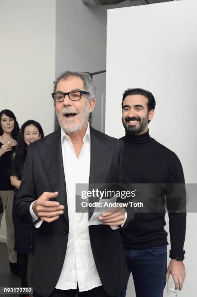 Photographer Robert Whitman and CEO of Vero Ayman Hariri attend Robert Whitman Presents Prince 'Pre Fame' Private Viewing Event Exclusively On Vero...