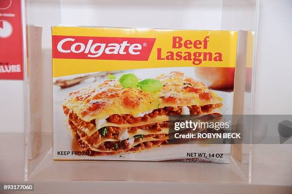 Colgate Entrees The packaging from a Colgate Beef Lasagna frozen entree from the ...