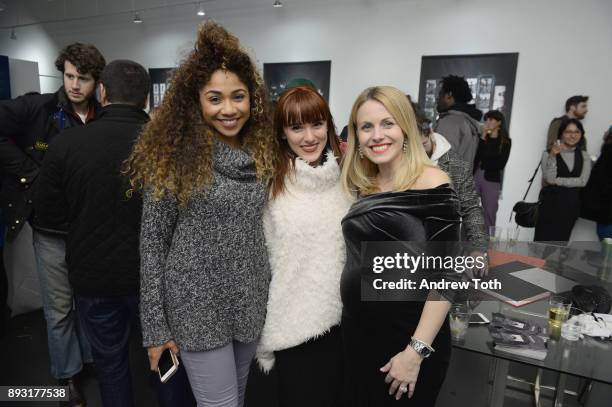 Manager The Marse Group Eliona Cela and guests attend Robert Whitman Presents Prince 'Pre Fame' Private Viewing Event Exclusively On Vero on December...