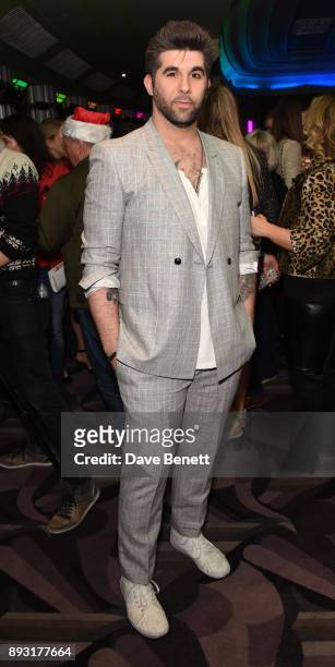 Simon Lipkin attends the world premiere press night performance of "Nativity: The Musical" at Eventim Apollo, Hammersmith on December 14, 2017 in...