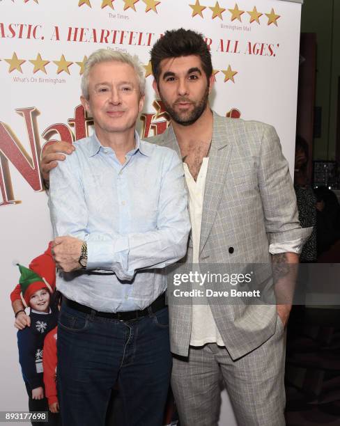 Louis Walsh and Simon Lipkin attend the world premiere press night performance of "Nativity: The Musical" at Eventim Apollo, Hammersmith on December...