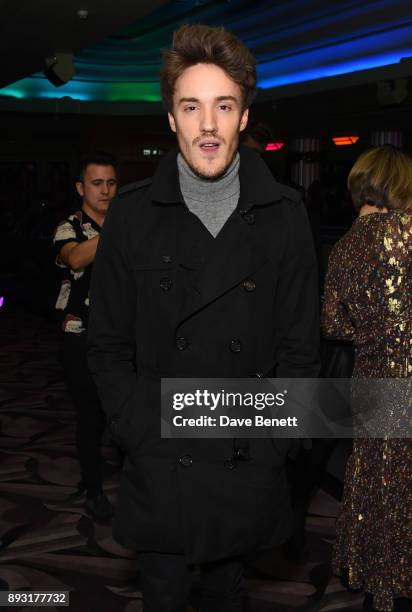 James Stewart attends the world premiere press night performance of "Nativity: The Musical" at Eventim Apollo, Hammersmith on December 14, 2017 in...