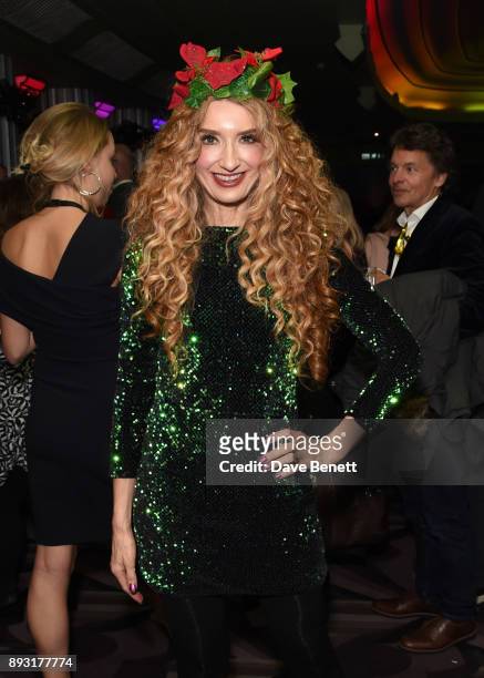 Melanie Masson attends the world premiere press night performance of "Nativity: The Musical" at Eventim Apollo, Hammersmith on December 14, 2017 in...