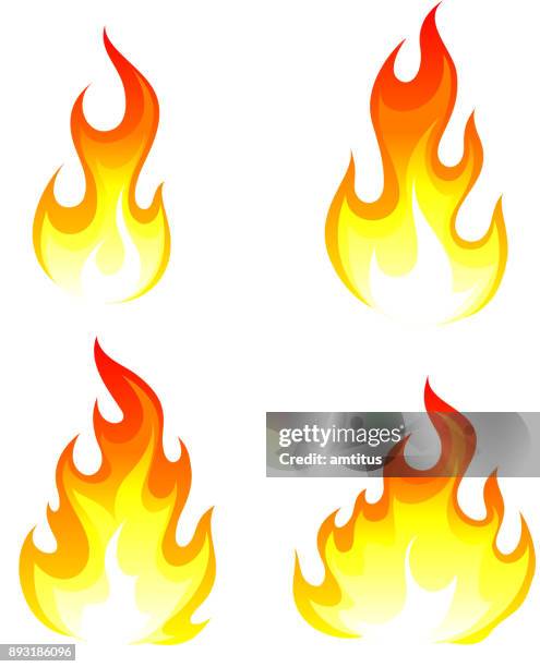 fires - fireball stock illustrations