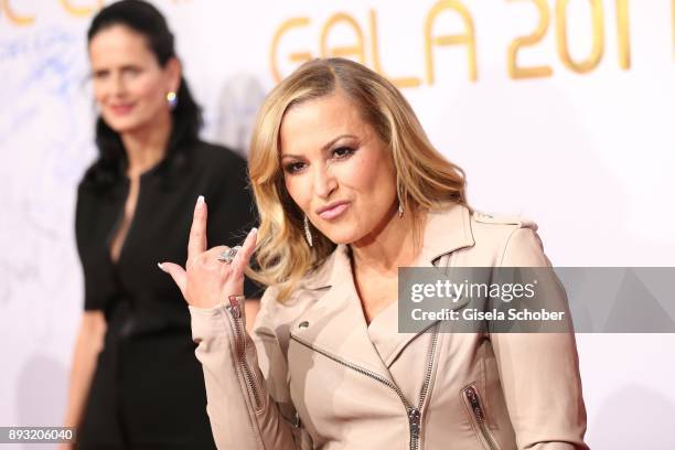 Singer Anastacia during the 23th annual Jose Carreras Gala at Bavaria Filmstudios on December 14, 2017 in Munich, Germany.