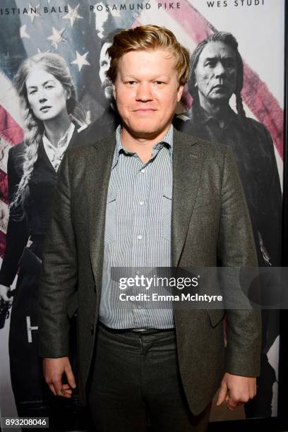 Jesse Plemons attends the premiere of Entertainment Studios Motion Pictures' "Hostiles" at Samuel Goldwyn Theater on December 14, 2017 in Beverly...