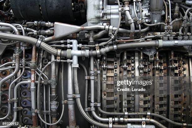 airoplane`s motor - old machinery stock pictures, royalty-free photos & images