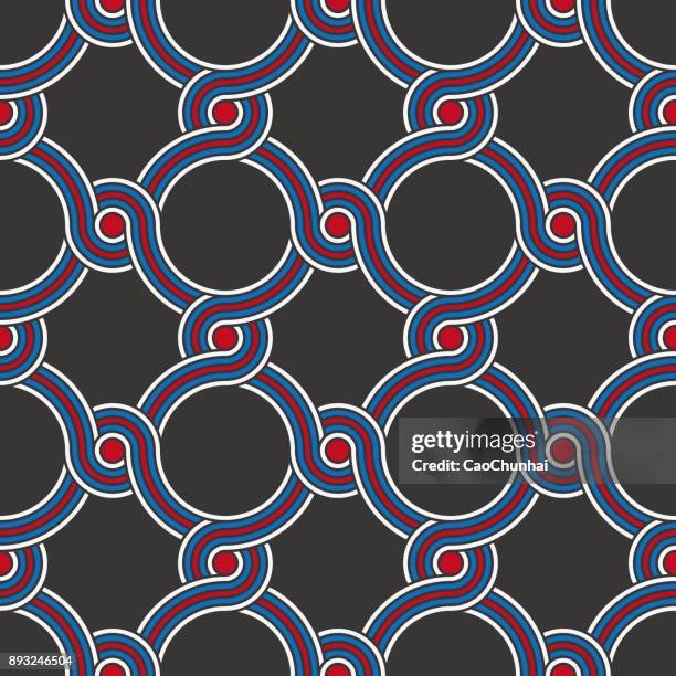 seamless background of medieval style - celtic knot stock illustrations