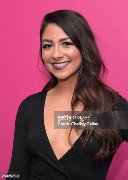 Marketing and PR Manager, Ani Istanboulian at the NYX Professional Makeup and Samsung VR Launch Party at Beauty & Essex on December 14, 2017 in Los...