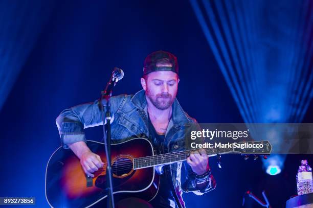 Kip Moore performs at The Town Hall on December 14, 2017 in New York City.