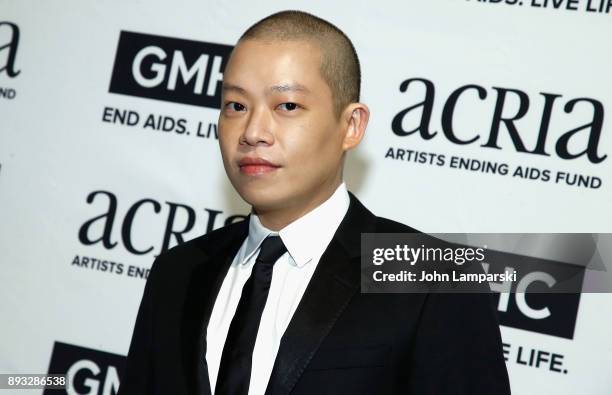Designer Jason Wu attends ACRIA's 22nd annual holiday dinner at Cipriani 25 Broadway on December 14, 2017 in New York City.