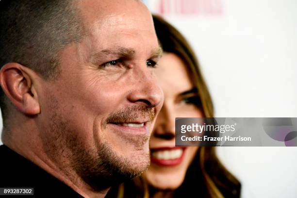 Actor Christian Bale and his wife Sibi Blazic arrive at the premiere of Entertainment Studios Motion Pictures' "Hostiles" at Samuel Goldwyn Theater...