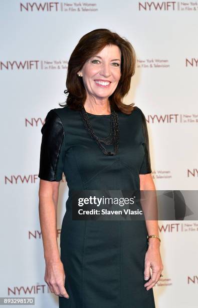 Kathy Hochul, New York Lieutenant Governor attends 38th Annual Muse Awards at New York Hilton Midtown on December 14, 2017 in New York City.