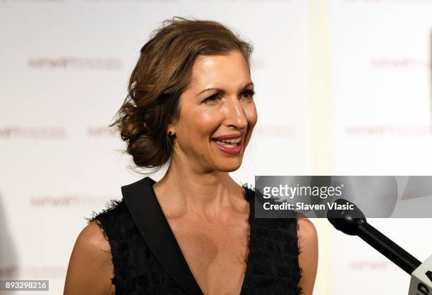 Actress Alysia Reiner attends 38th Annual Muse Awards at New York Hilton Midtown on December 14, 2017 in New York City.
