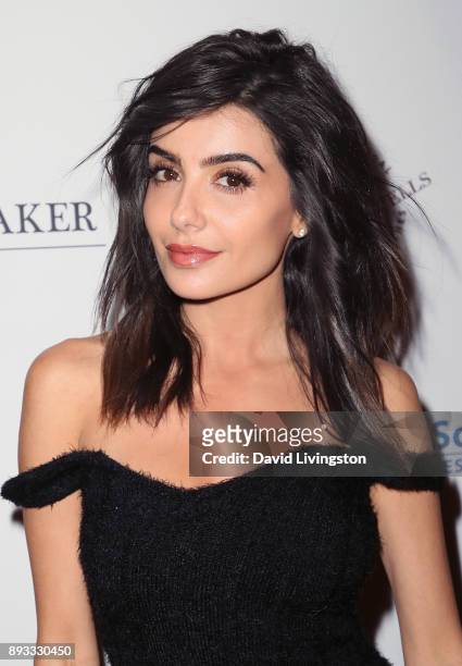 Actress Mikaela Hoover attends the Winter Comedy Ball at The Laugh Factory on December 14, 2017 in West Hollywood, California.