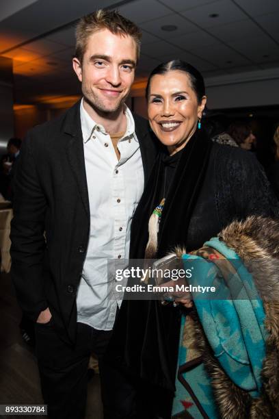 Actor Robert Pattinson attends the after party for the premiere of Entertainment Studios Motion Pictures' 'Hostiles' on December 14, 2017 in Beverly...