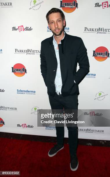 Actor Joel David Moore attends the Winter Comedy Ball at The Laugh Factory on December 14, 2017 in West Hollywood, California.