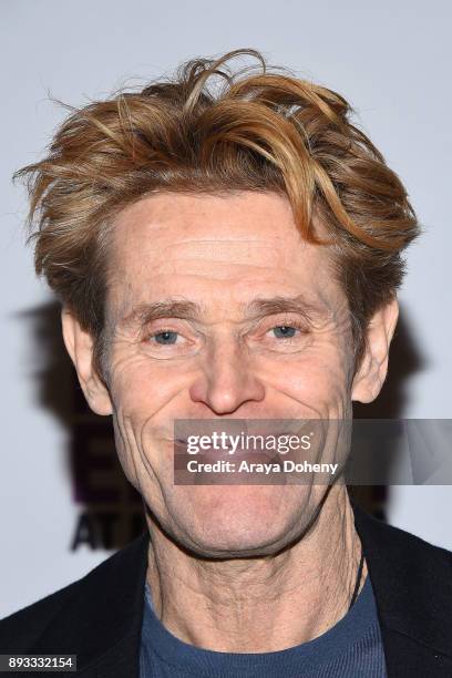 Willem Dafoe attends Film Independent at LACMA presents an evening with Willem Dafoe at Bing Theater At LACMA on December 14, 2017 in Los Angeles,...