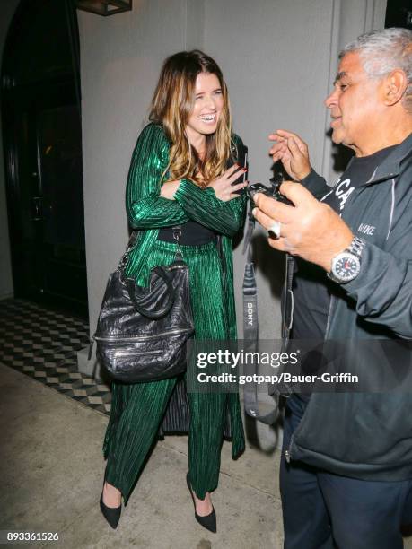 Katherine Schwarzenegger is seen on December 14, 2017 in Los Angeles, California.