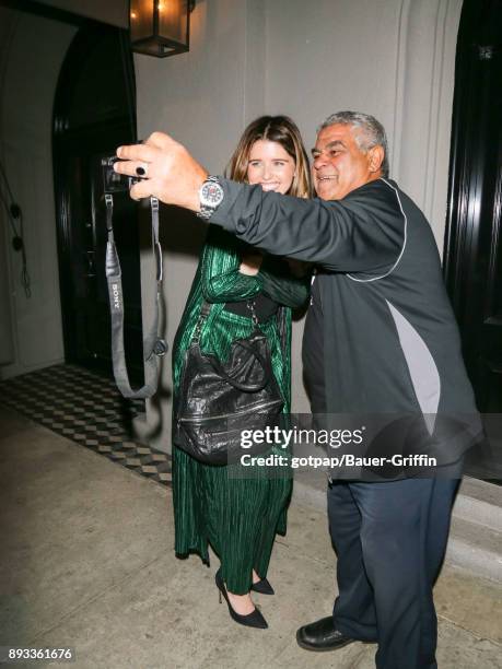 Katherine Schwarzenegger is seen on December 14, 2017 in Los Angeles, California.