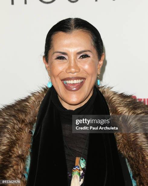 Janelle Ramiro attends the premiere of "Hostiles" at the Samuel Goldwyn Theater on December 14, 2017 in Beverly Hills, California.