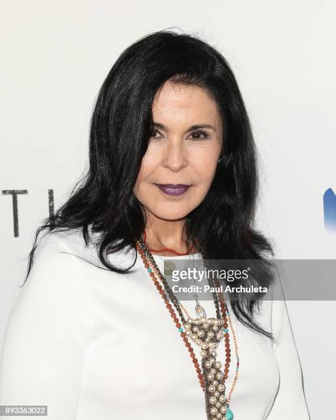 Actress Maria Conchita Alonso attends the premiere of "Hostiles" at the Samuel Goldwyn Theater on December 14, 2017 in Beverly Hills, California.