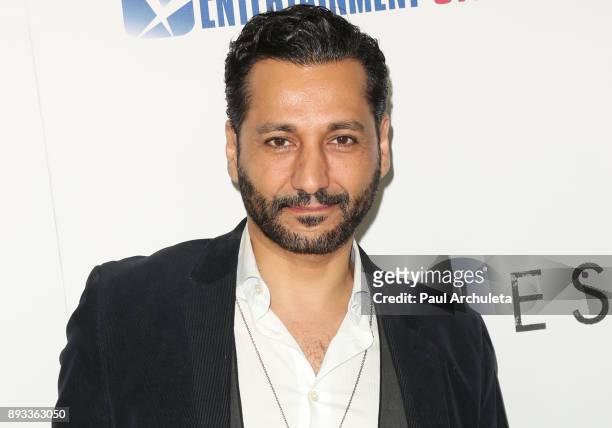 Actor Cas Anvar attends the premiere of "Hostiles" at the Samuel Goldwyn Theater on December 14, 2017 in Beverly Hills, California.