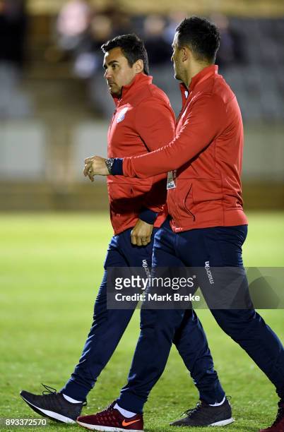 New assistant coach Travis Dodd of Adelaide United after the round eight W-League match between Adelaide United and the Western Sydney Wanderers at...